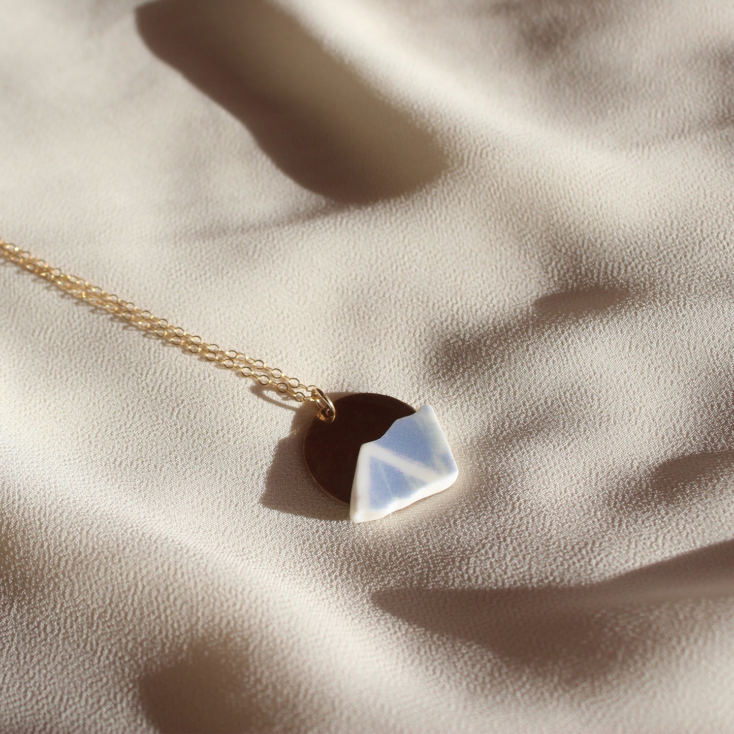 Azure Sky Necklace - 14K Gold-Filled