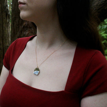 Azure Sky Necklace  - 14K Gold-Filled