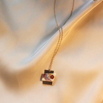 Floral Necklace - 14K Gold-Filled