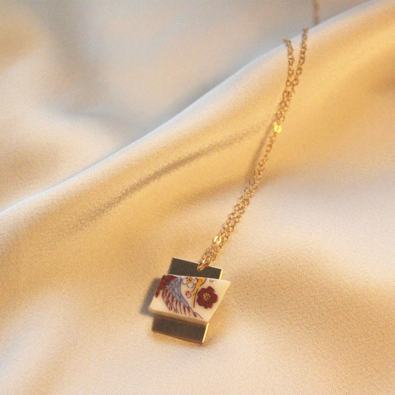 Floral Necklace - 14K Gold-Filled