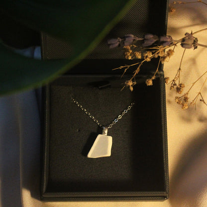 Blue Mist Necklace - Sterling Silver