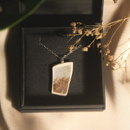 Vintage Blue Necklace- Sterling Silver