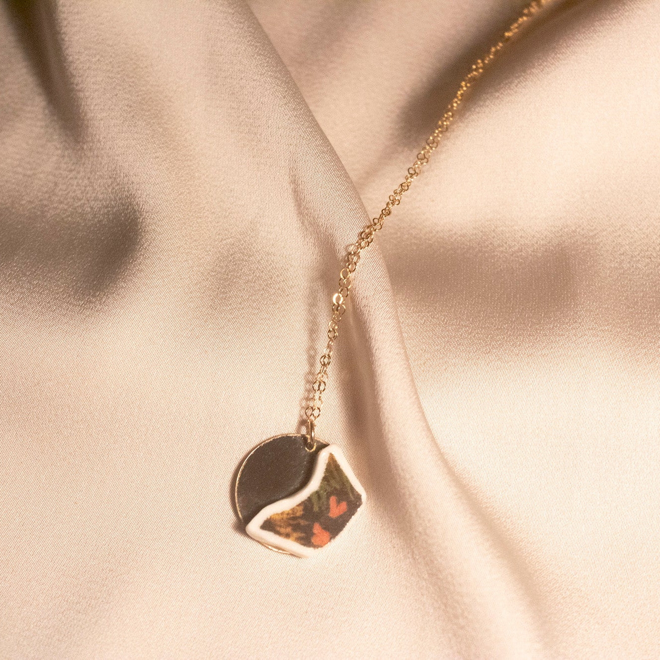 Love Leaf Necklace- 14K Gold-filled