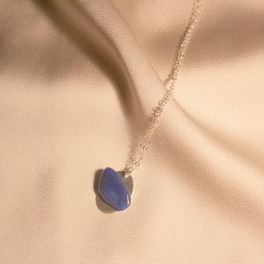 Lapis Lazuli Necklace - Sterling Silver