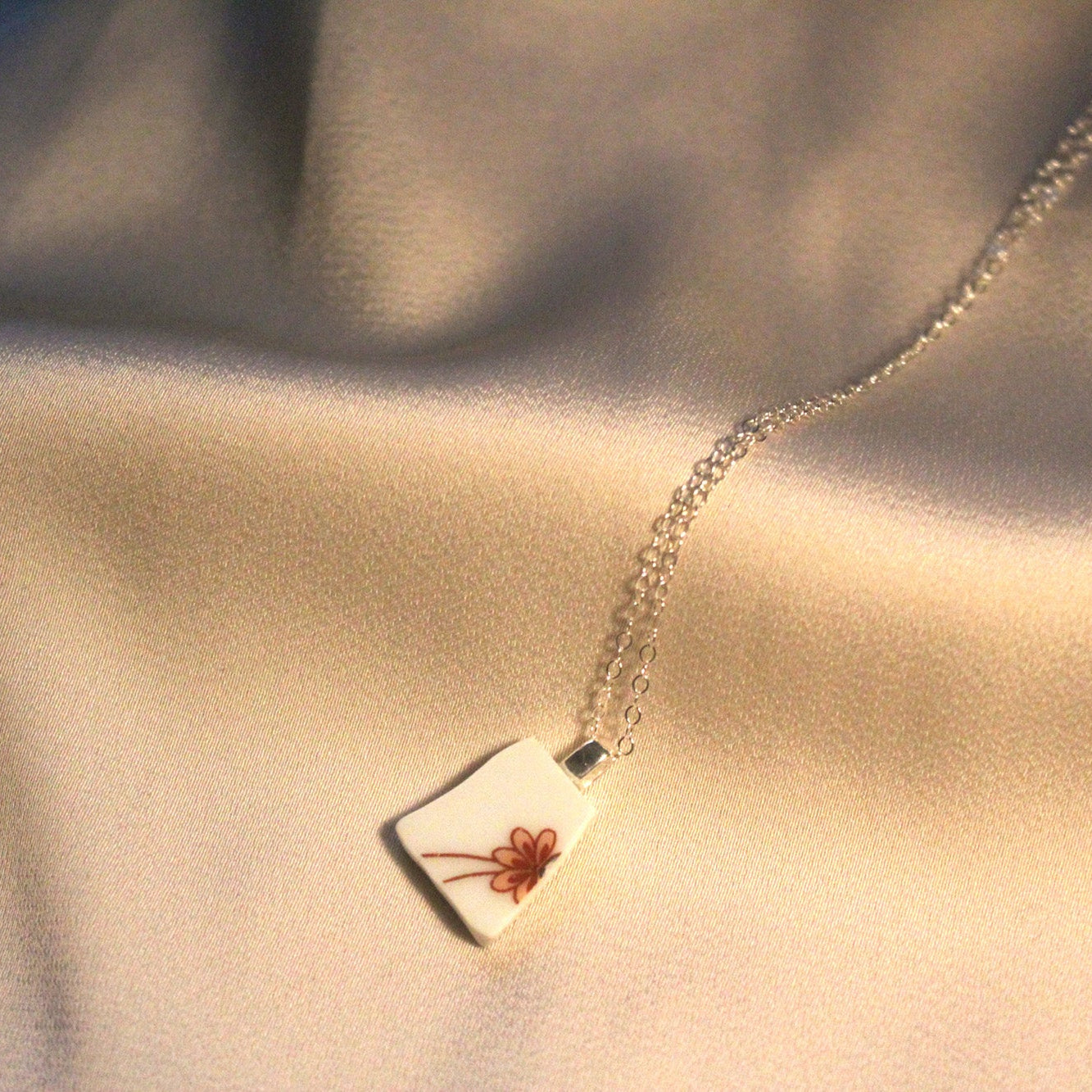 Cherry Blossom Necklace - Sterling Silver